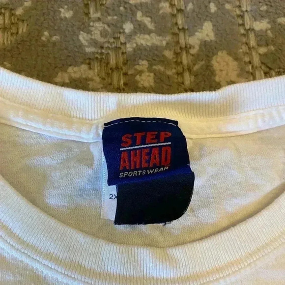 Kansas Jayhawks 2008 Big 12 Champs Short Sleeve Shirt size XXL color White - Picture 3 of 4